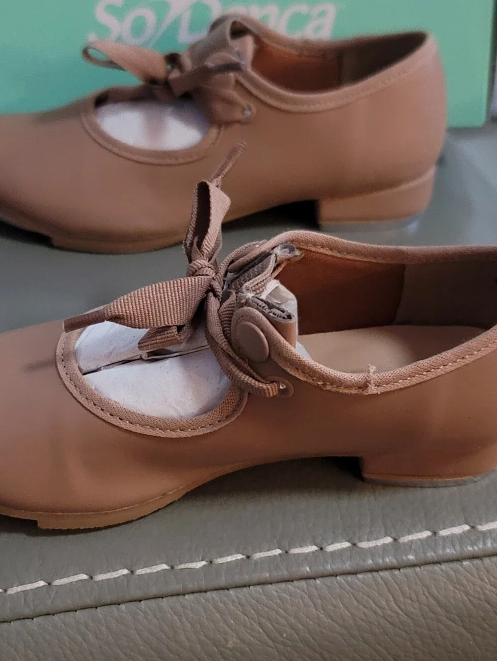 So Danca Caramel VAL - TA35 Mary Jane Tap Shoes - Child 10 M NEW